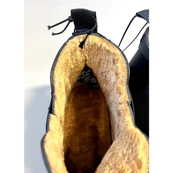 Tretorn Lara Lined Faux Fur Lined Chelsea Rain Booties Black Women's Size 10 US - Picture 6 of 7